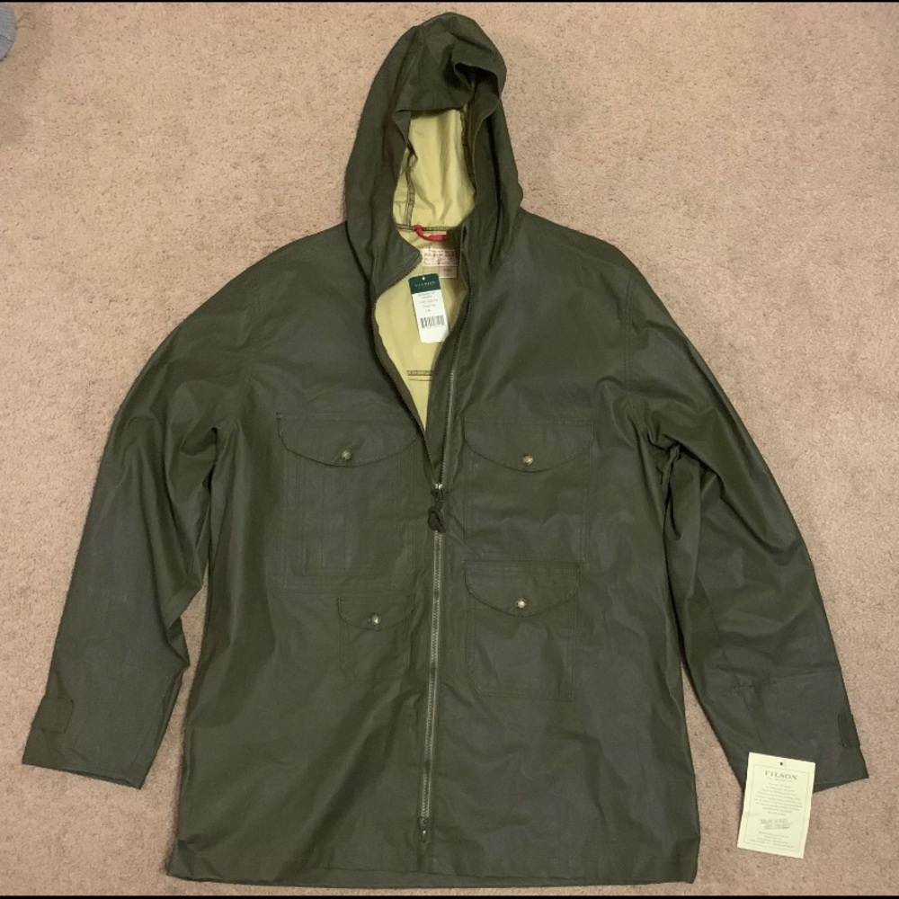 NWT Men’s Filson Redwood Zip Anorak
